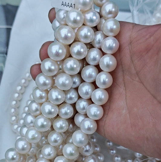 11-14mm edison pearl strand white 38cm/strand 4A+