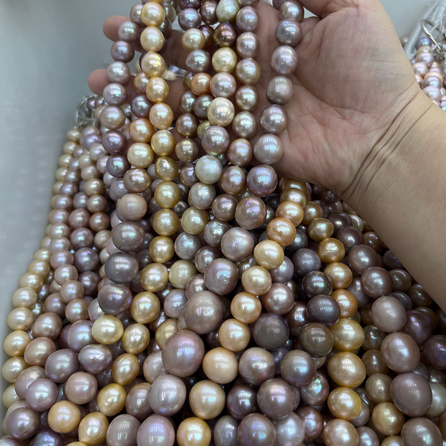 11-14mm edison purple pearl wholesale