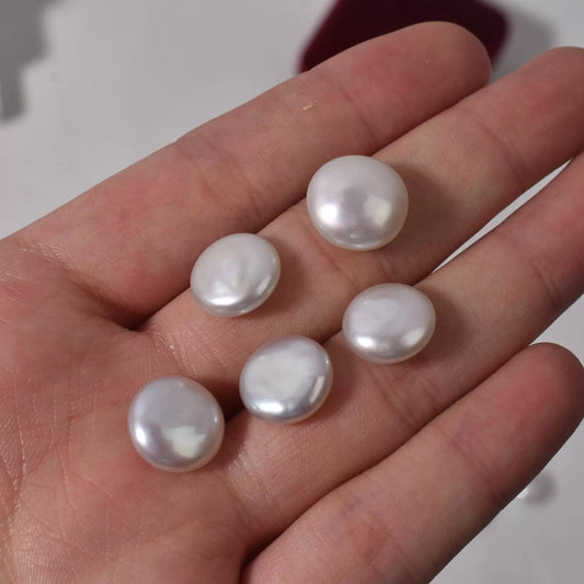 11-12mm/14-15mm loose coin pearl good quality price for one pcs 100pcs can discount