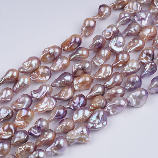 14-16mm purple baroque pearl wholesale