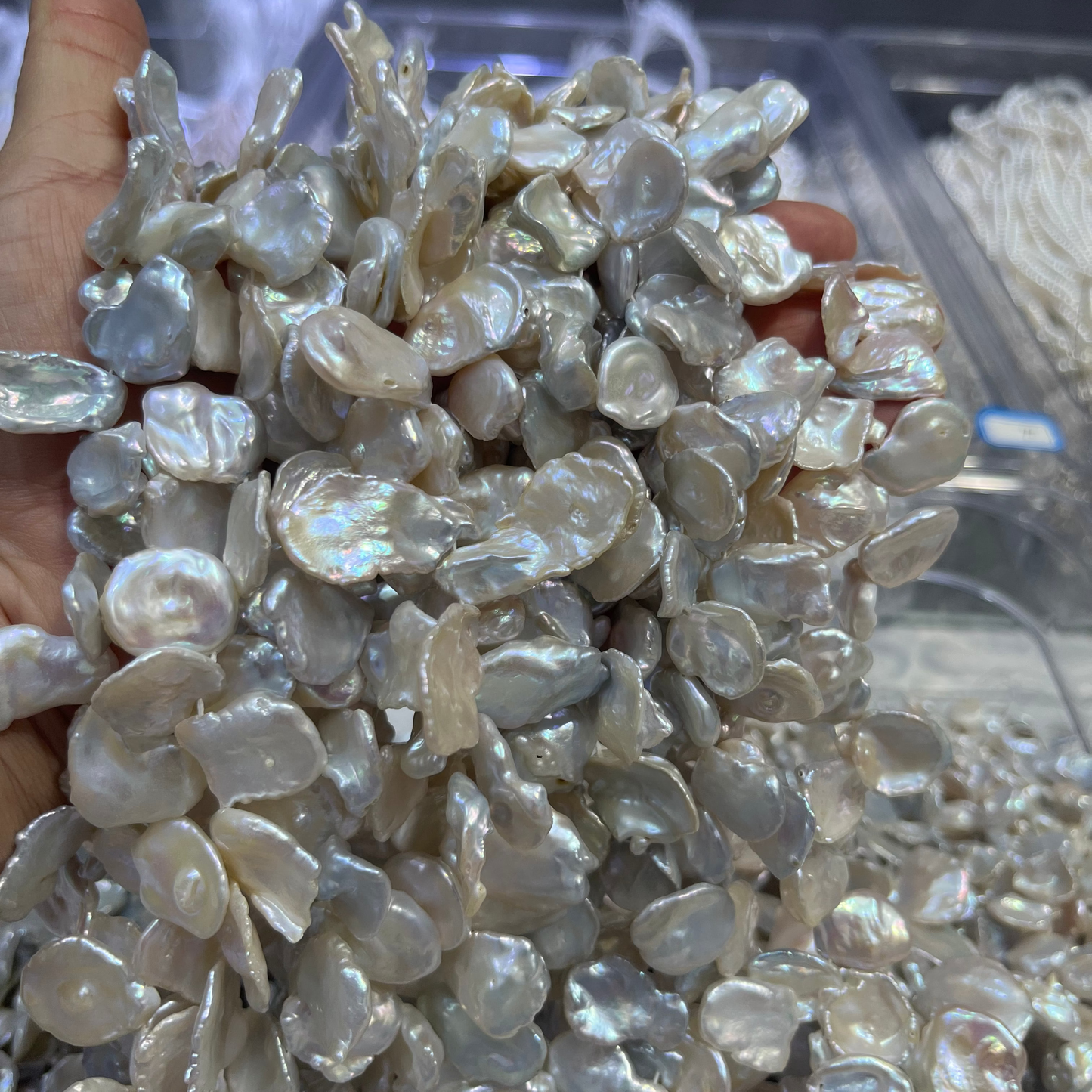 16-20mm petal pearls necklace wholesale