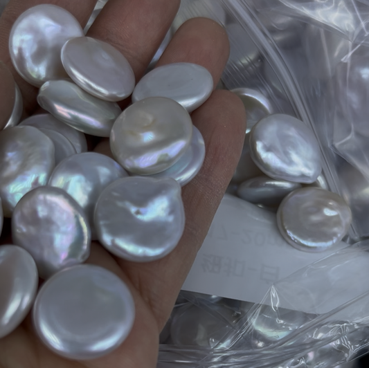 17-20mm loose flat pearl
