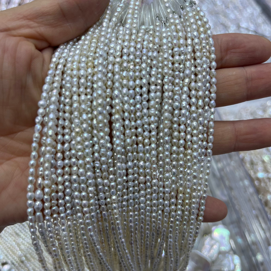 3-4mm freshwater keshi pearls wholesale