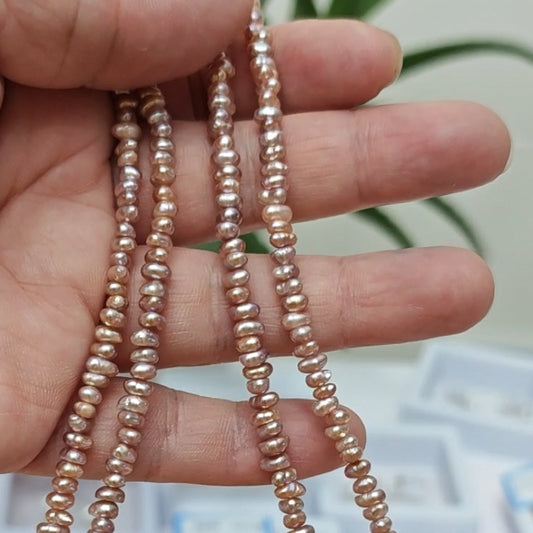 4-5mm keshi pearl pink wholesale