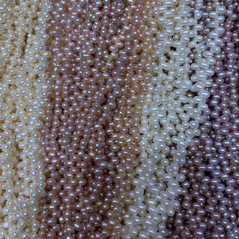 5-6mm baroque pearl wholesale pink purple white