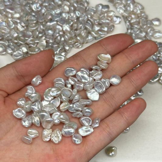 5-6mm freshwater white kehsi pearl