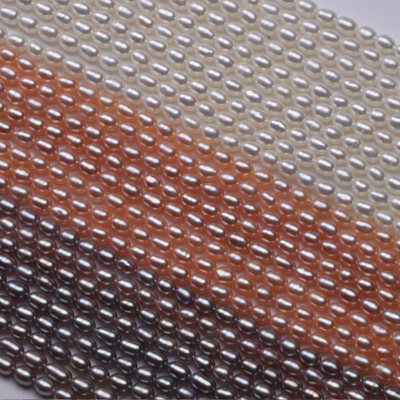 5-6mm freshwater rice pearl wholesale