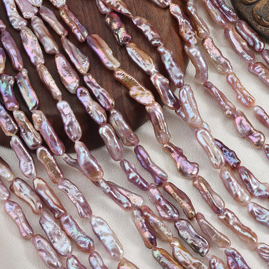 5X20mm biwa pearl wholesale purple