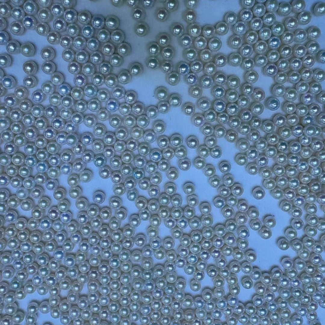 freshwater pearl beads round