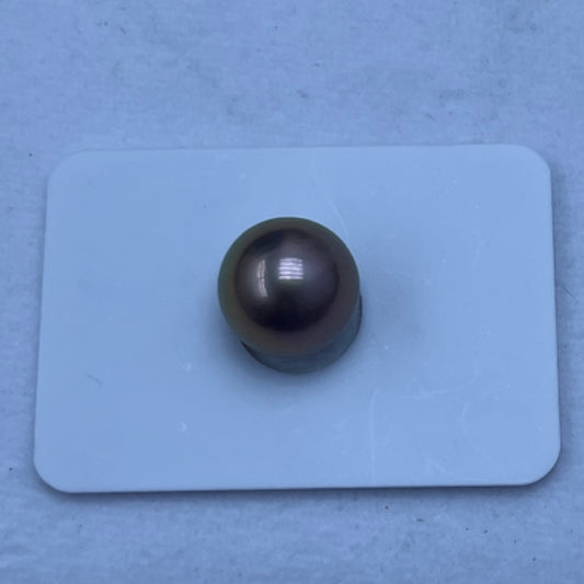 12-13mm edison pearl 5A purple with green Metallic luster