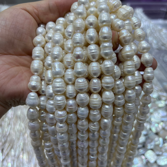 9-10mm potato pearl necklace