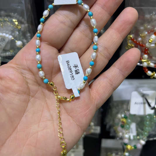 blue gemstone bracelets