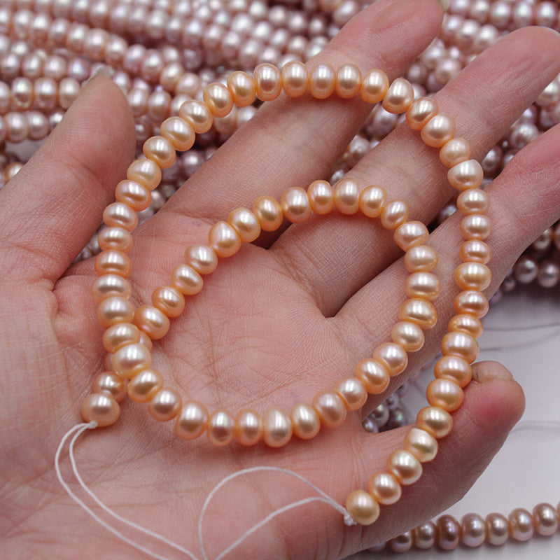 button pearl wholesale peach
