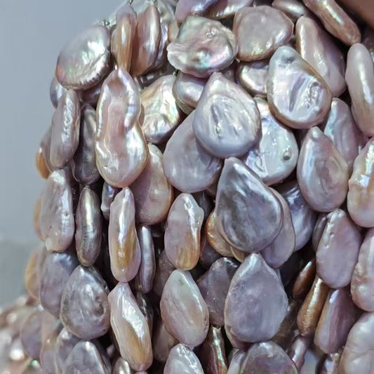 drop tear coin pearl purple