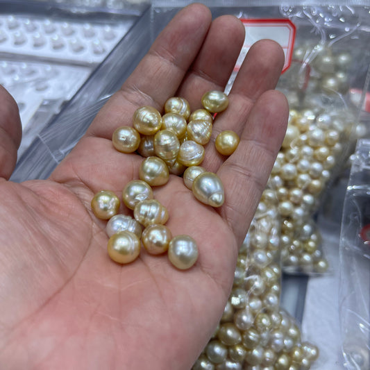 southsea baroque pearl golden