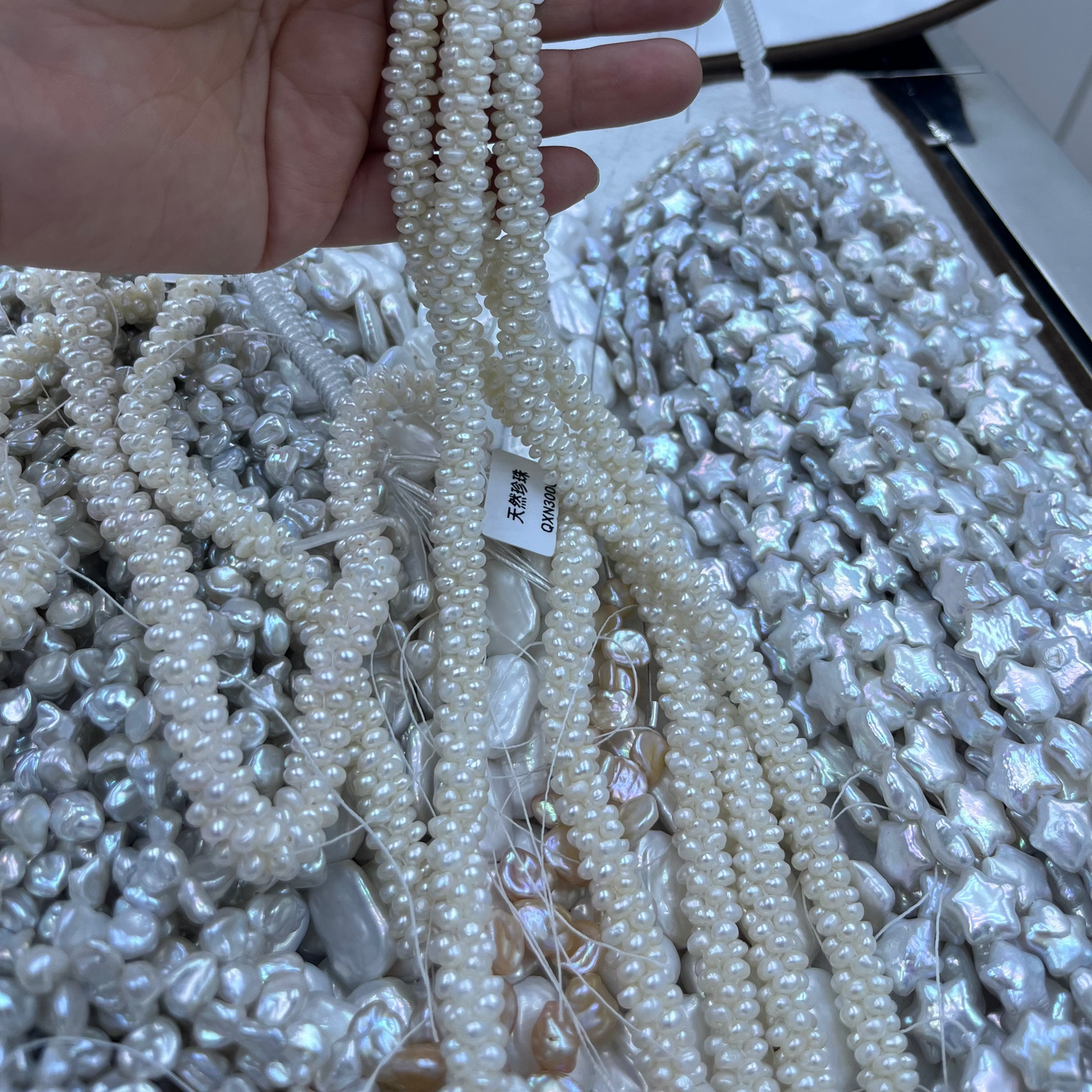 keshi pearl necklace