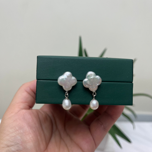 pearl earring stud wholesale
