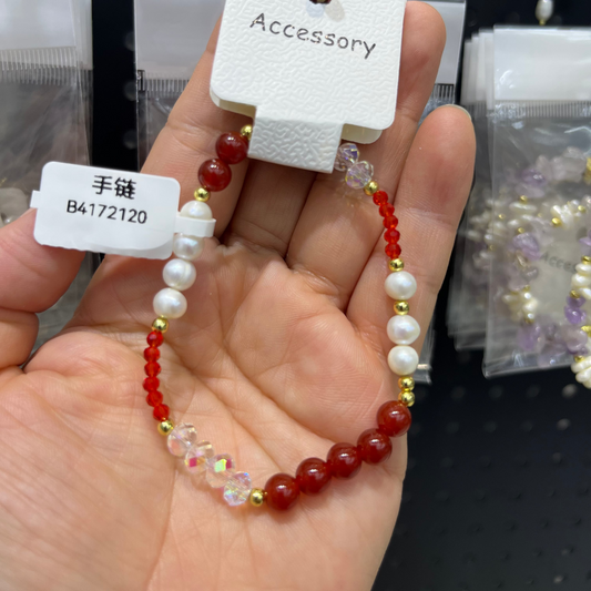 red garnet bracelet wholesale