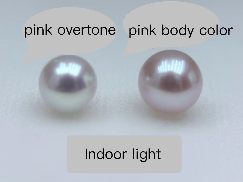 The overtones and body color of pearls