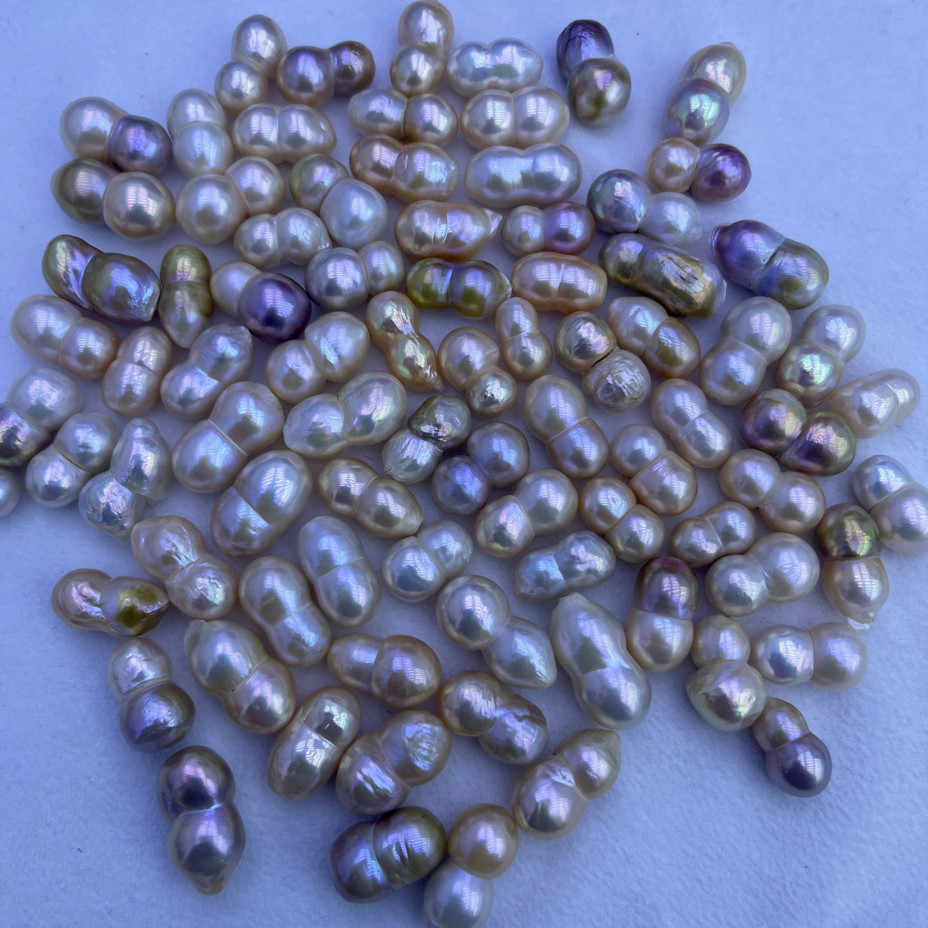 Wholesale Loose Twin Pearls & Double Pearls for Jewelry Design | Hand ...