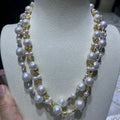 10-11mm near round pearl necklace