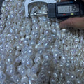 10-12mm baroque pearl strand white 5A