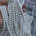 10mm Round Freshwater Pearl Strand-4A