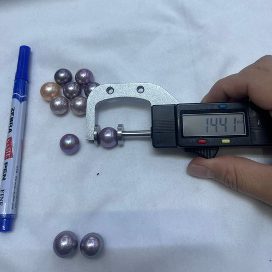 14mm big round pearl