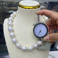 15-16mm Off Round Pearl Strand White - 5A price for 40cm