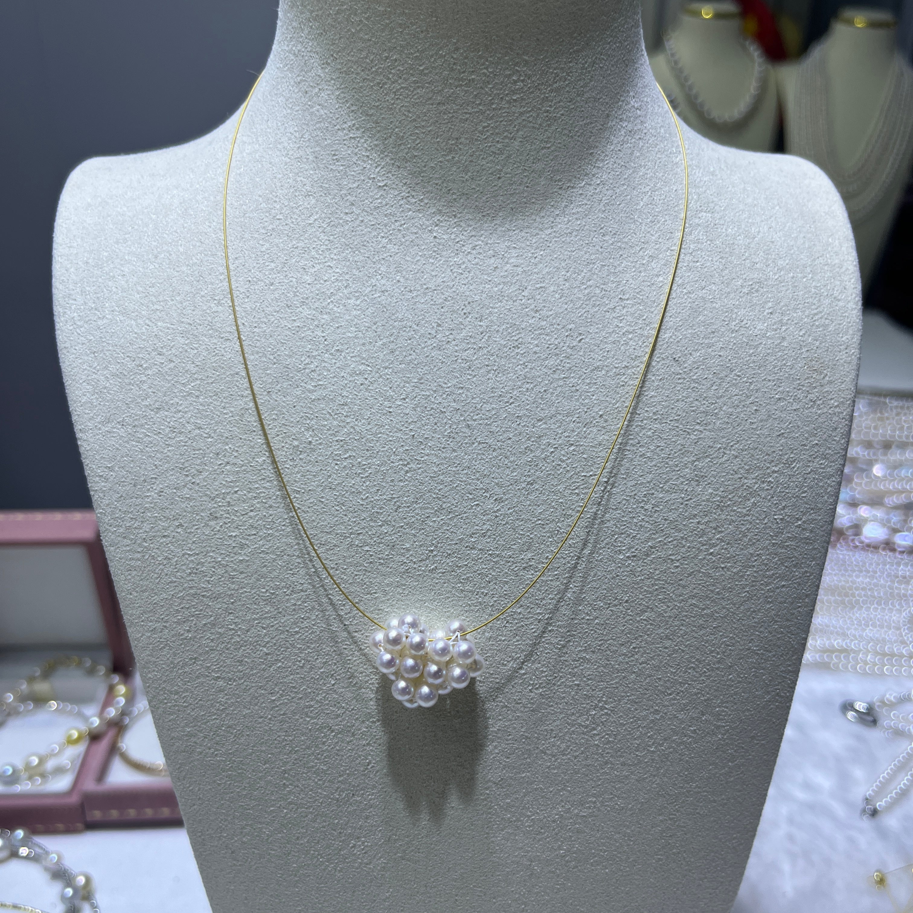 3mm 3D_puffed_heart_pendant