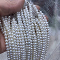 4-5mm round pearl strand