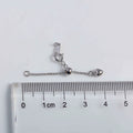 S925 clasp for jewellry making wholesale