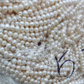 5-6mm oval/potato pearl strand white - 4A Price is for 10 strand