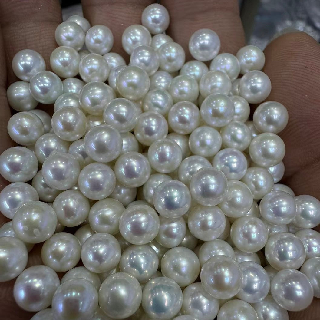 6–7mm High-Quality Round Loose Pearls
