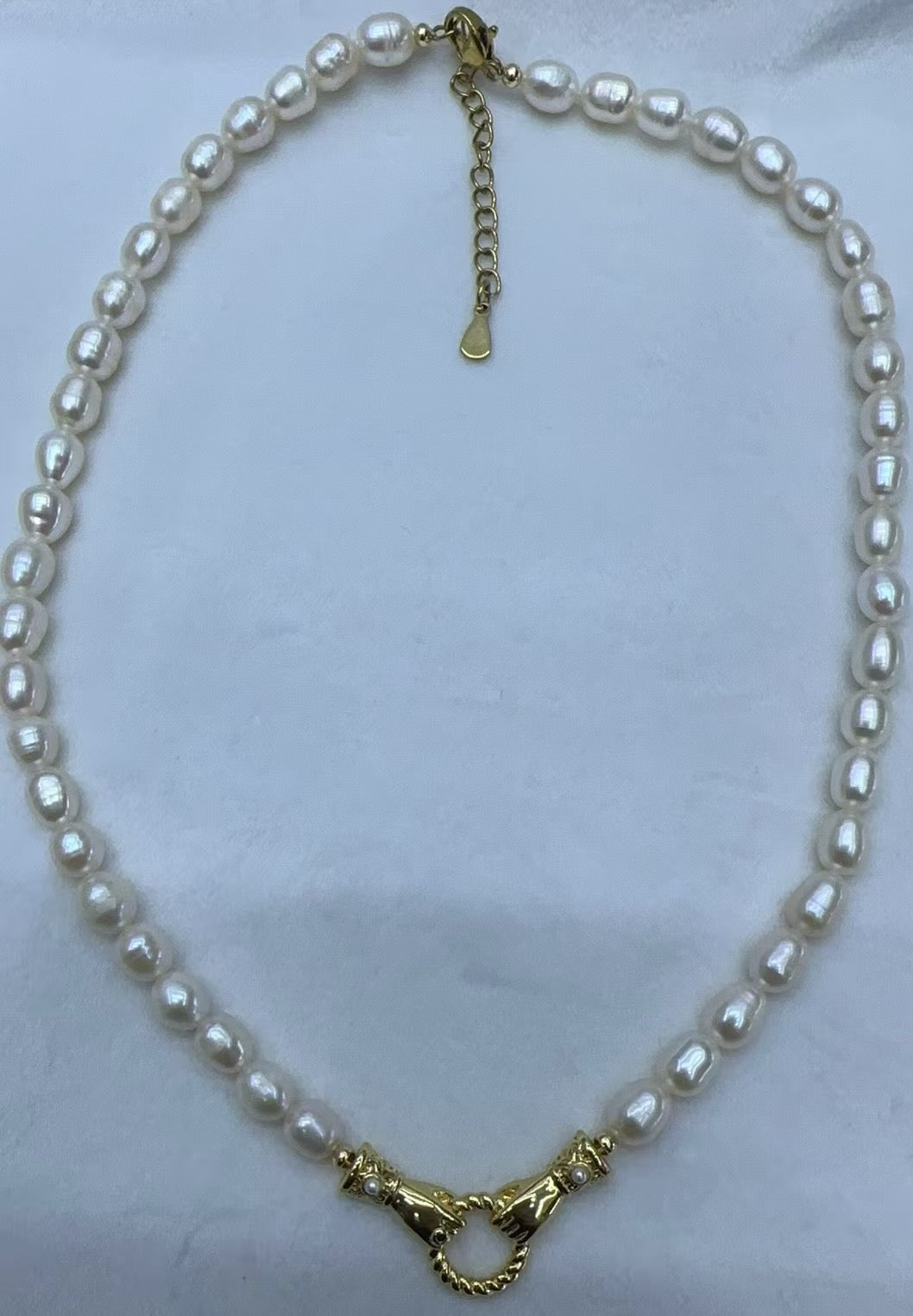 6mm rice pearl necklace wholesale