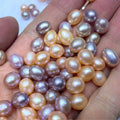 7-8mm loose rice pearl candy