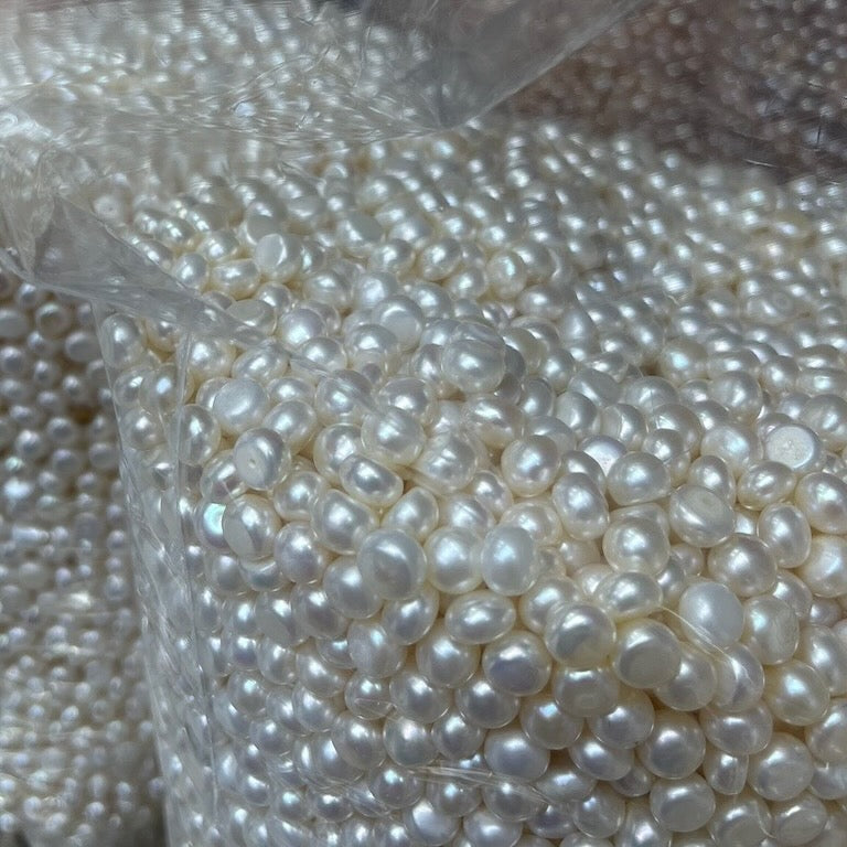 8-9mm button freshwater pearls