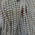 9-10mm round pearl strands