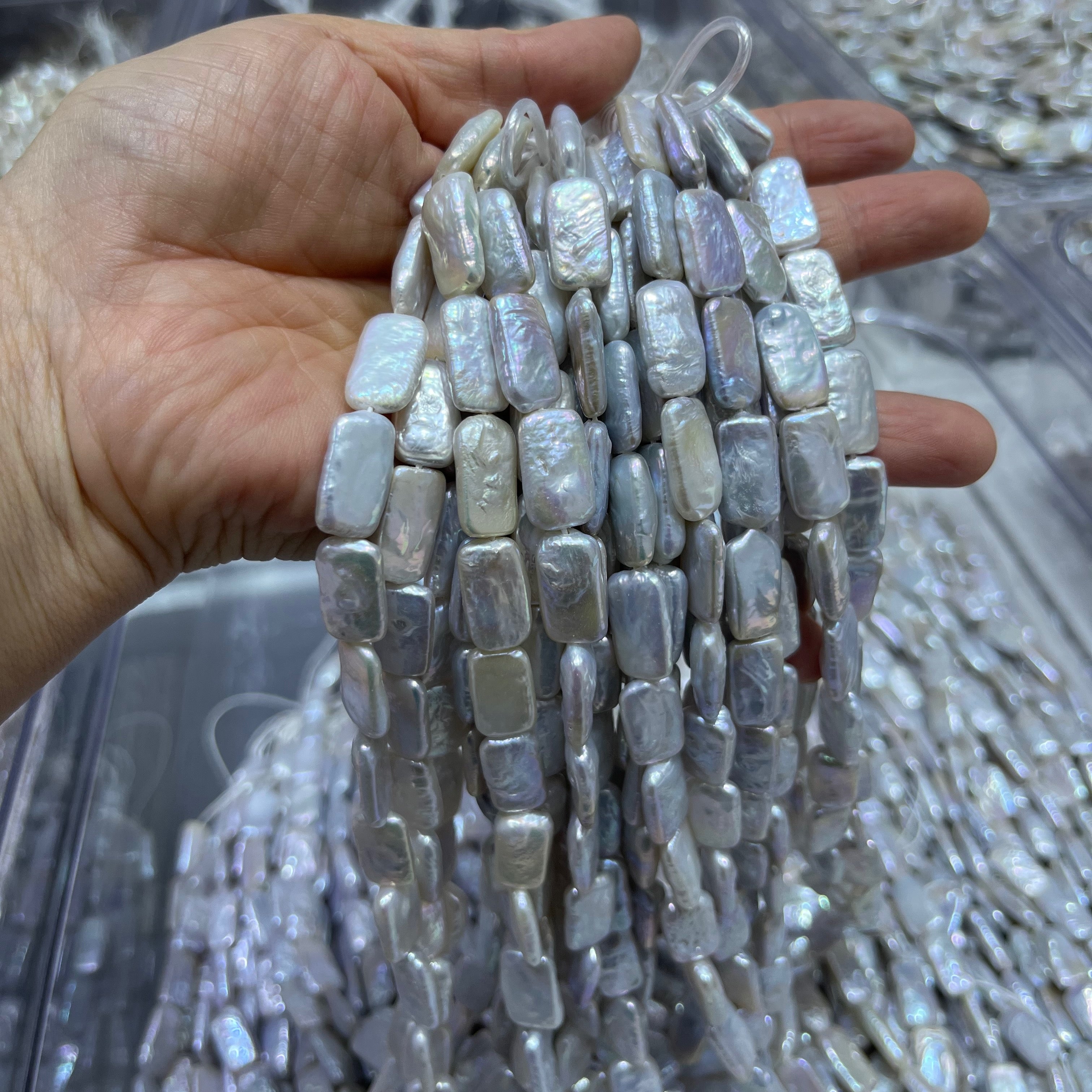 9X16mm_rectangle_pearl_strand wholesale