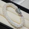 Leopard Head pearl_bracelet