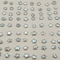 Loose Five pointed pearl beads white 