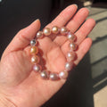 11-13mm Premium Edison Baroque Pearl Bracelets - Bold Organic Luster for Designers