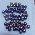 loose purple pearls