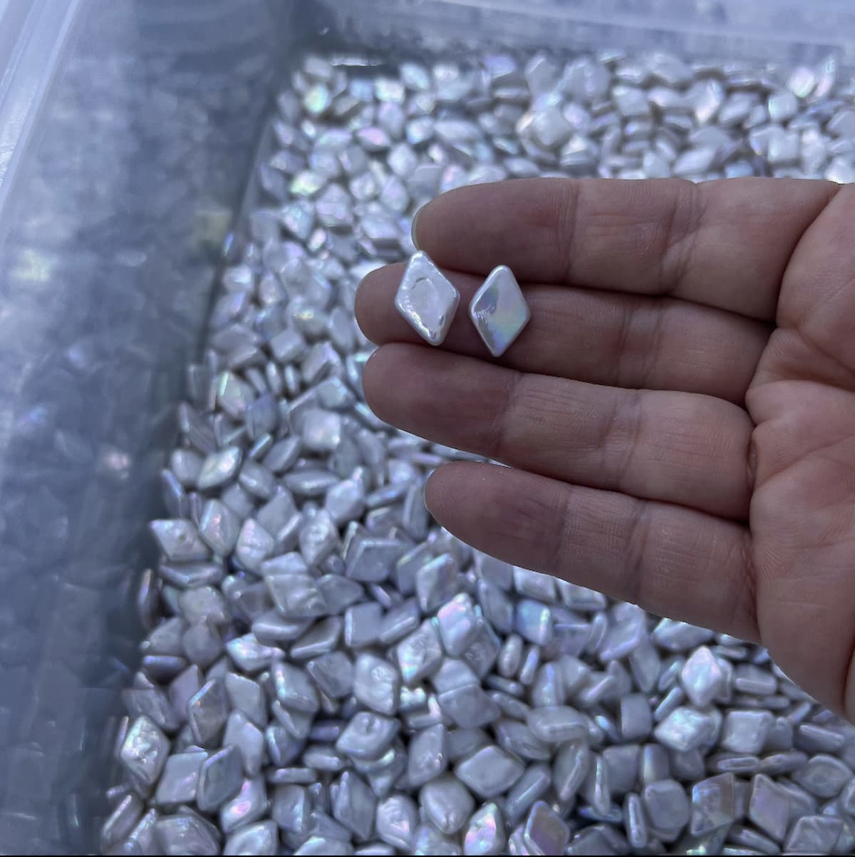 loose rhombus pearls